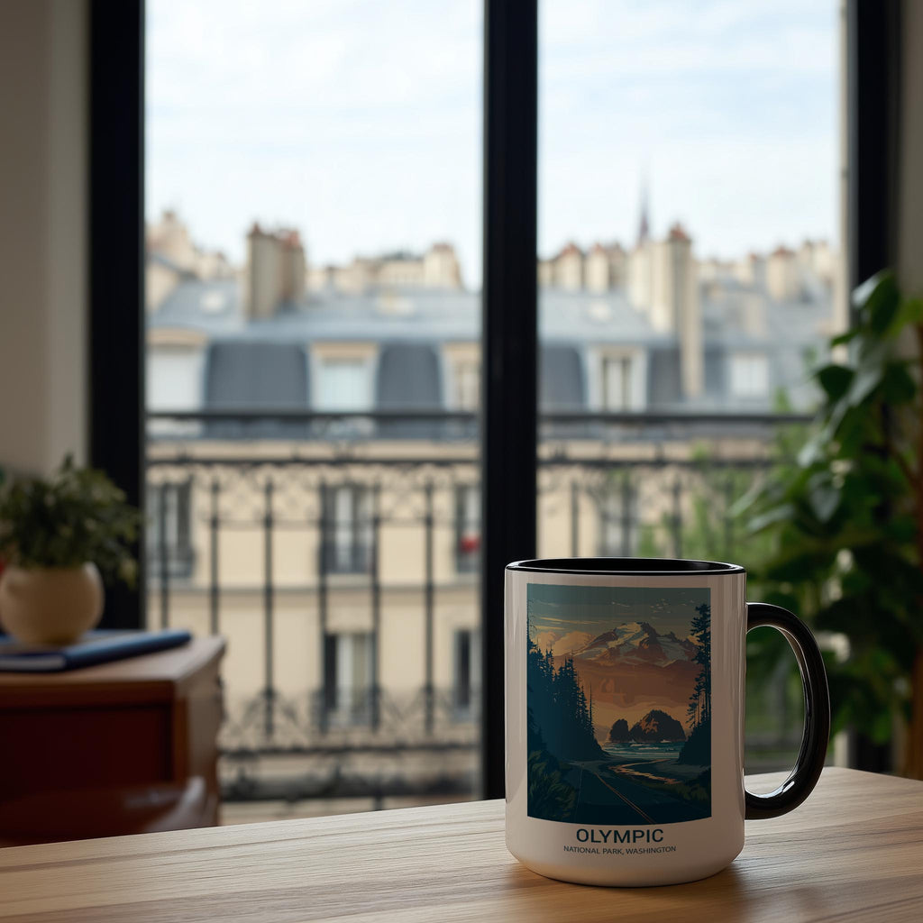 Olympic - Washington - US National Park Tourism Mug