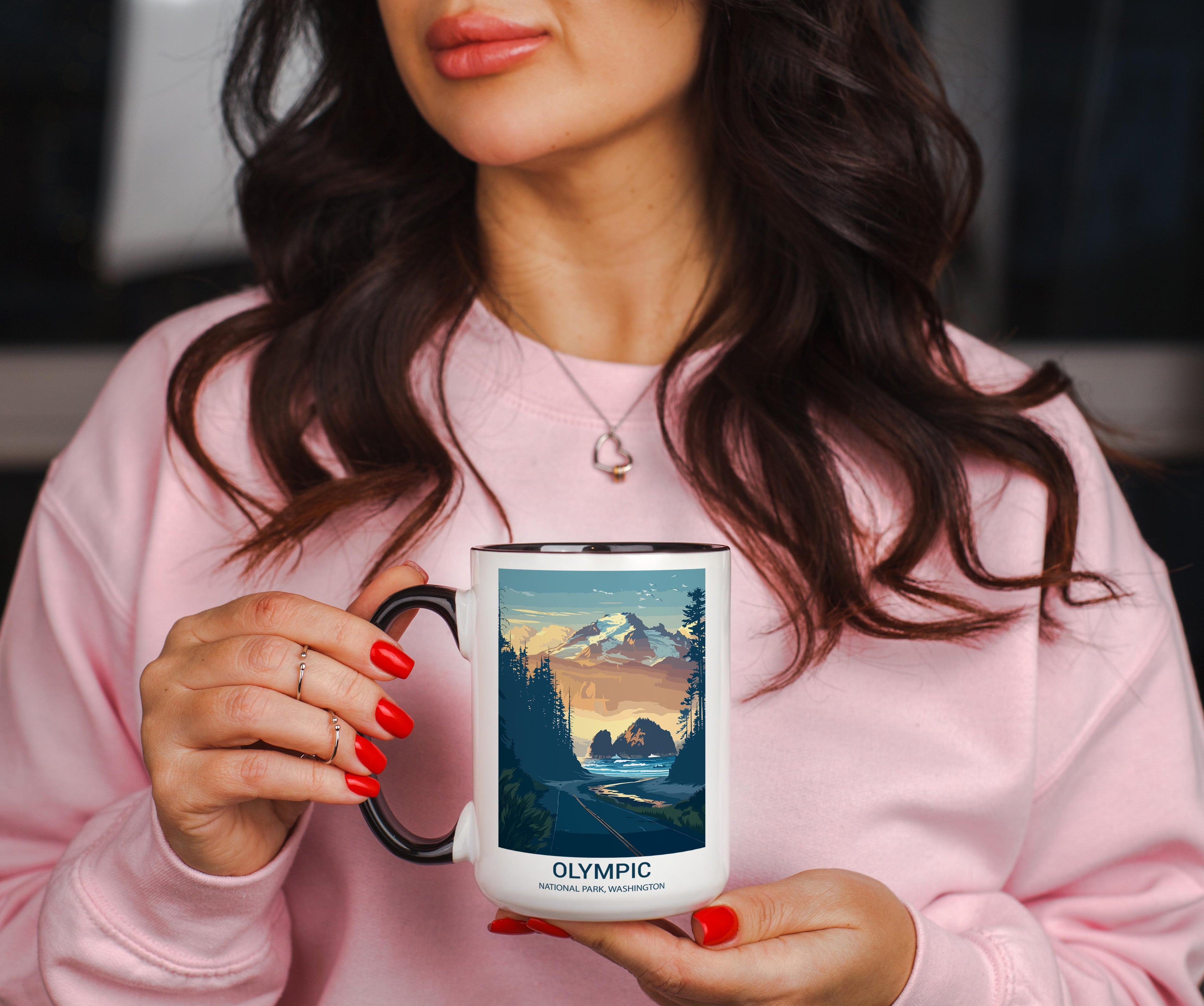 Olympic - Washington - US National Park Tourism Mug