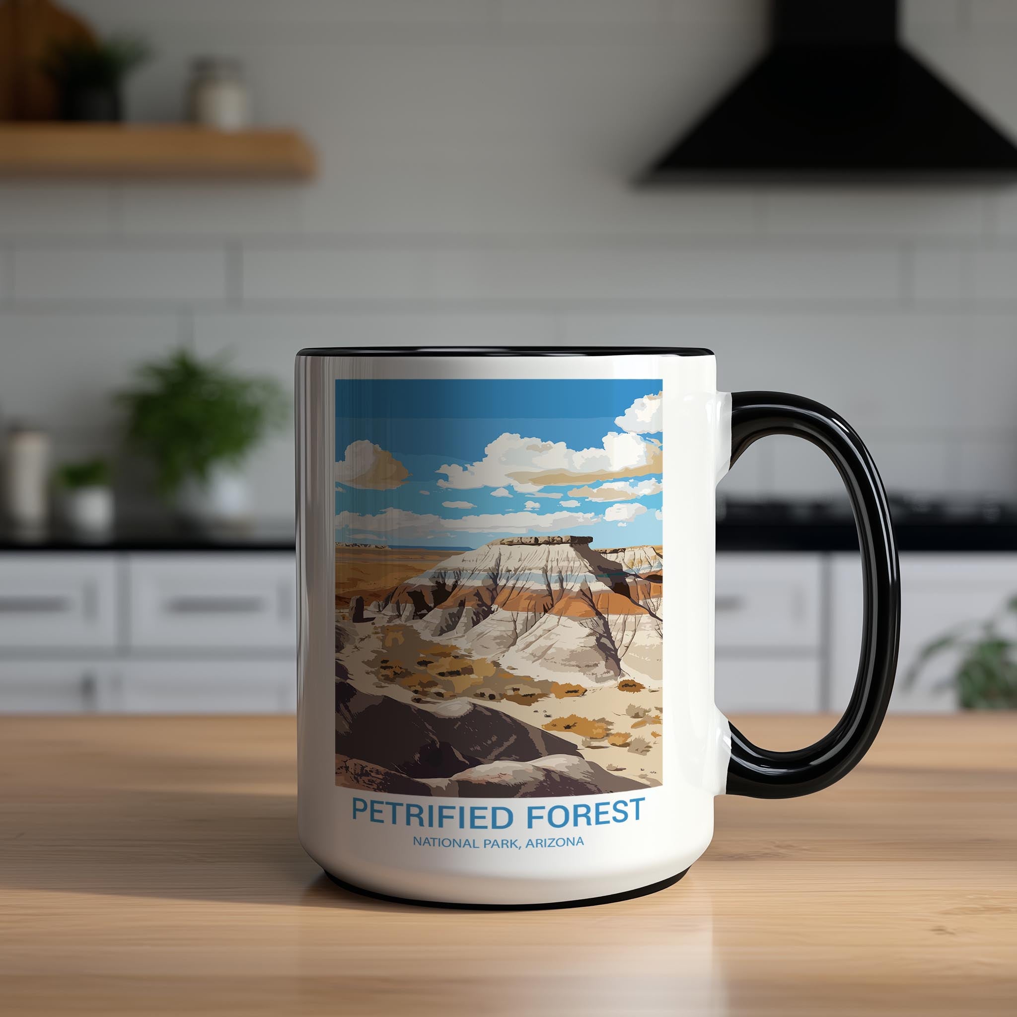 Petrified Forest - Arizona - US National Park Tourism Mug