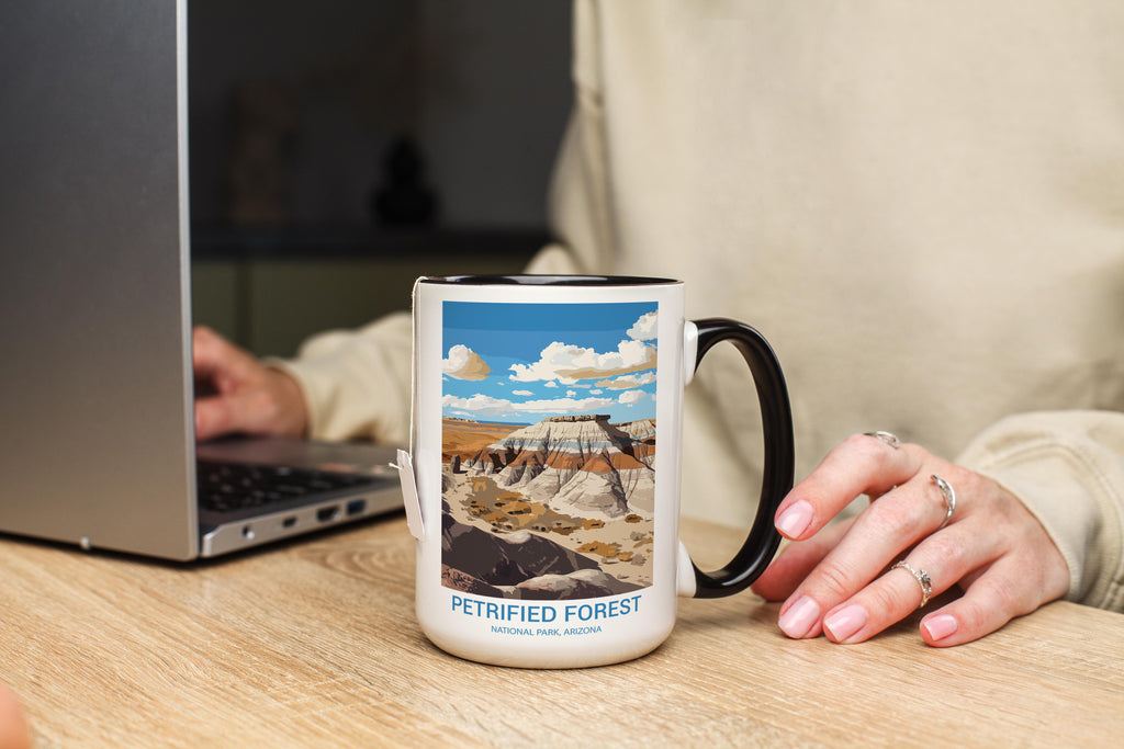 Petrified Forest - Arizona - US National Park Tourism Mug