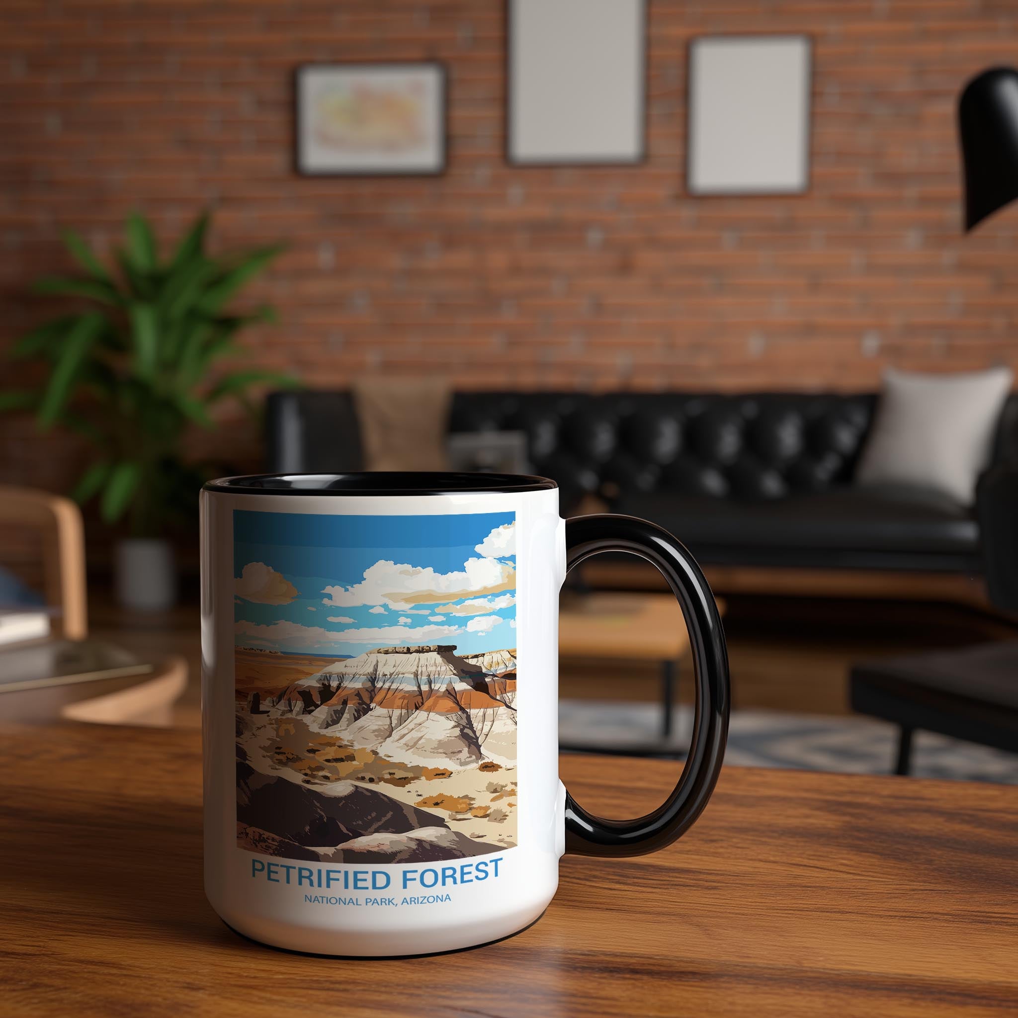 Petrified Forest - Arizona - US National Park Tourism Mug