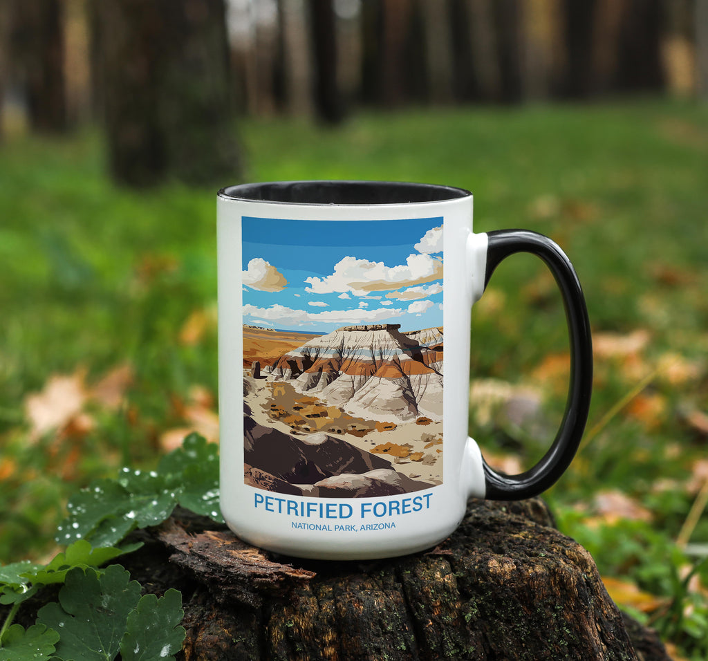 Petrified Forest - Arizona - US National Park Tourism Mug