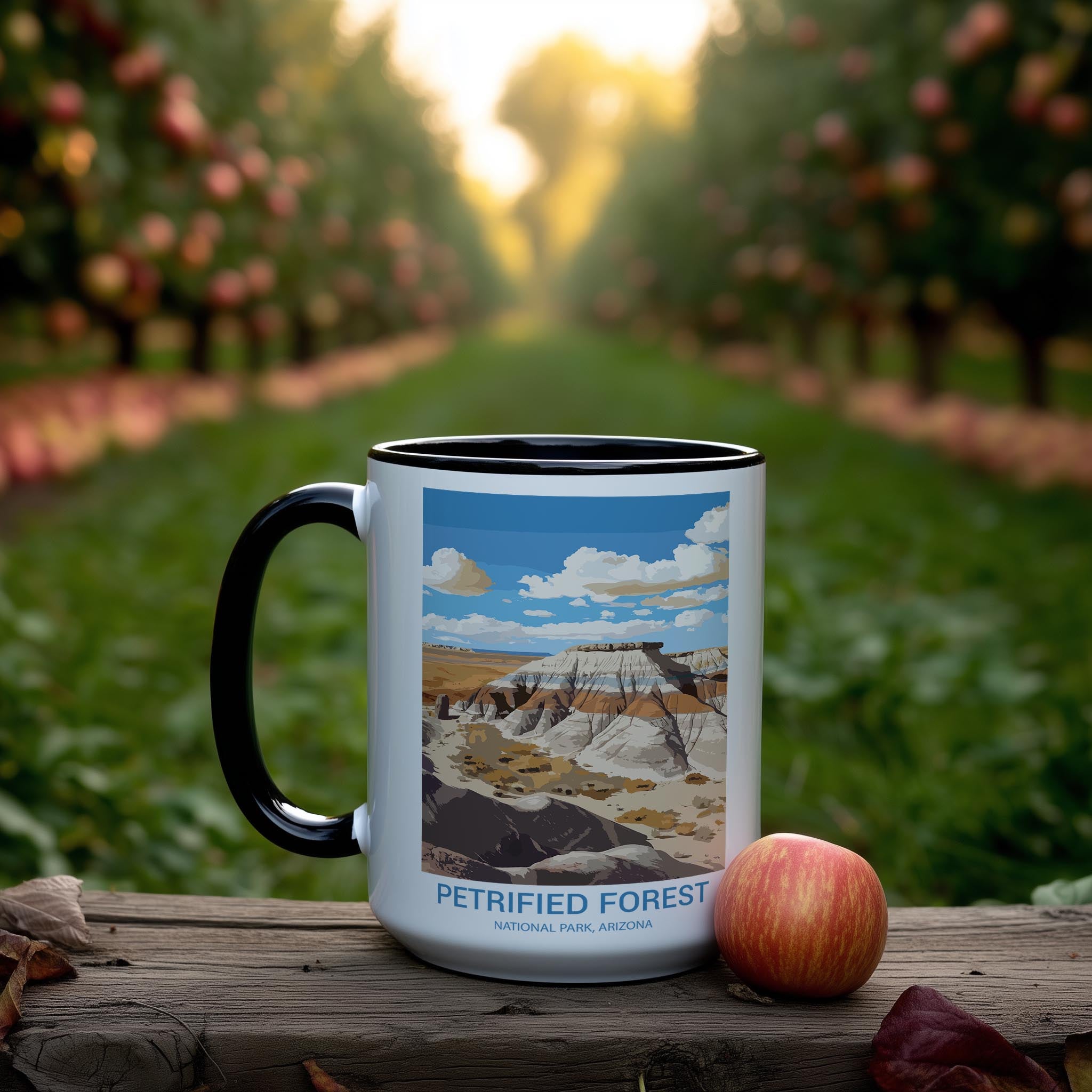 Petrified Forest - Arizona - US National Park Tourism Mug