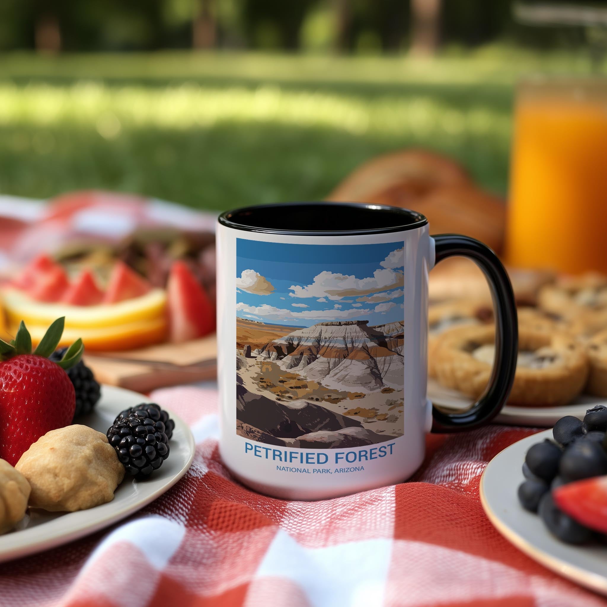 Petrified Forest - Arizona - US National Park Tourism Mug
