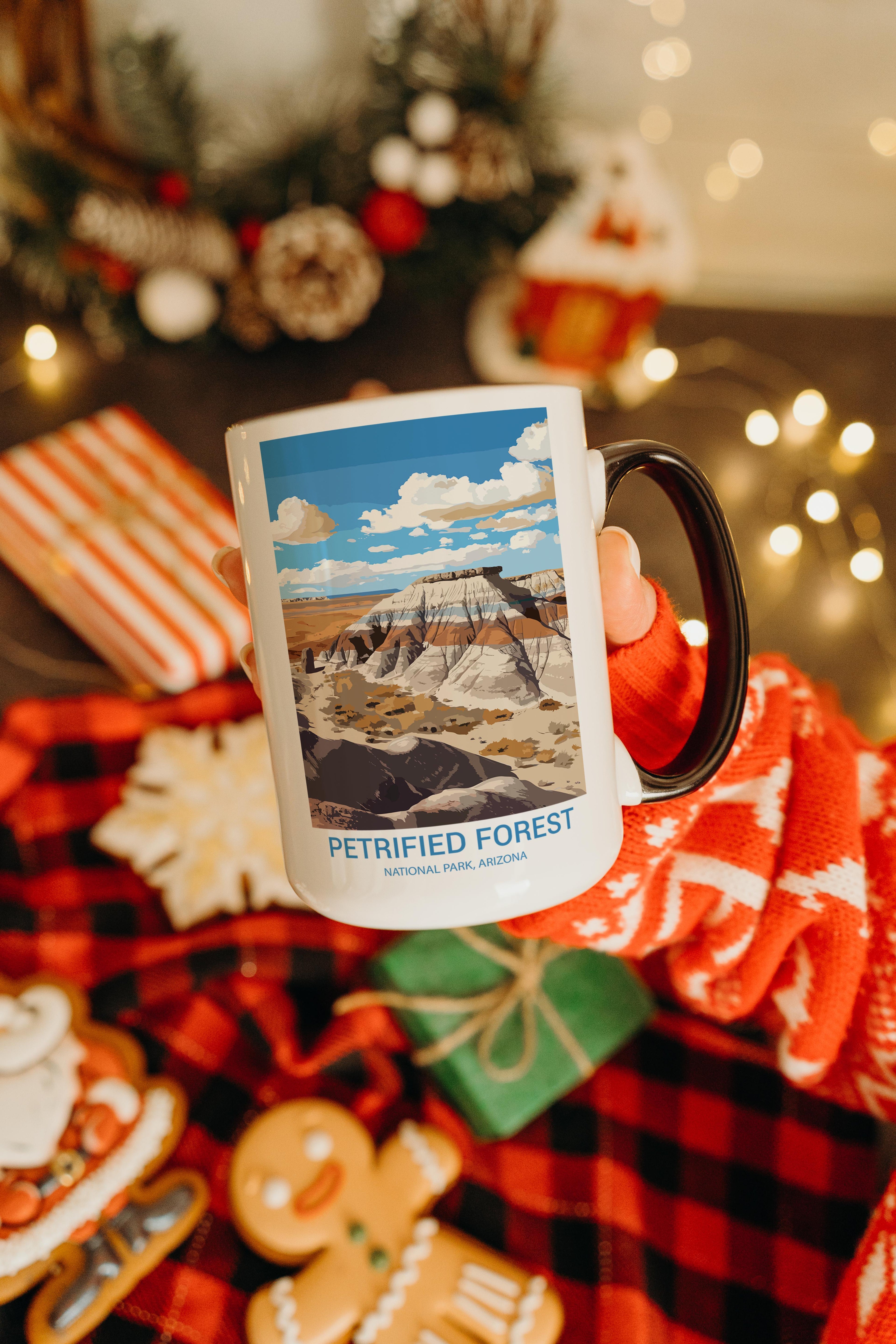 Petrified Forest - Arizona - US National Park Tourism Mug