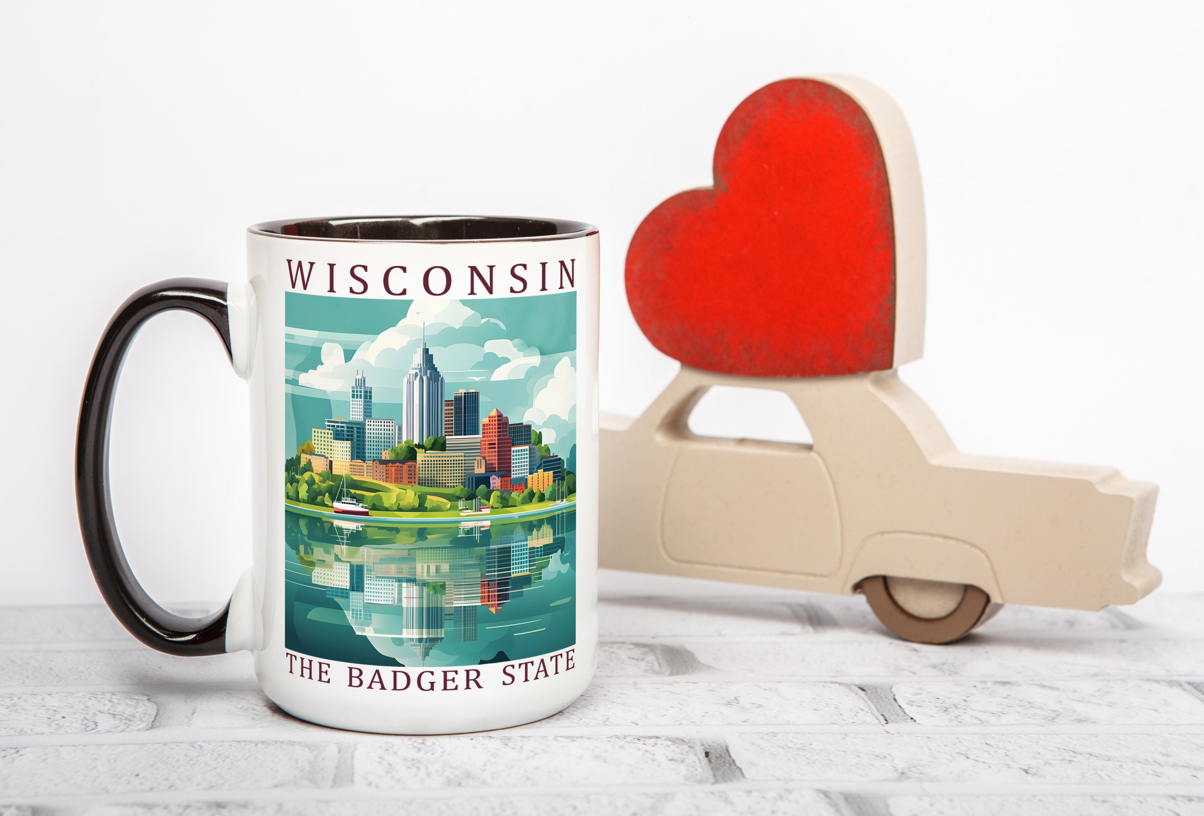 Wisconsin - US State Pride Mug