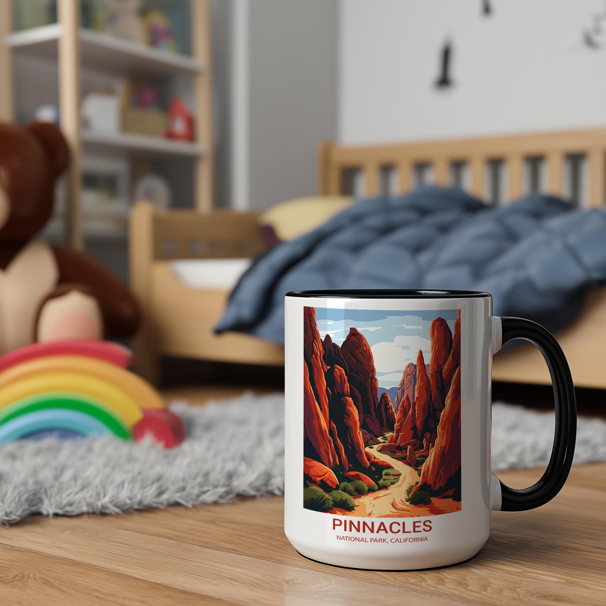 Pinnacles - California - US National Park Tourism Mug