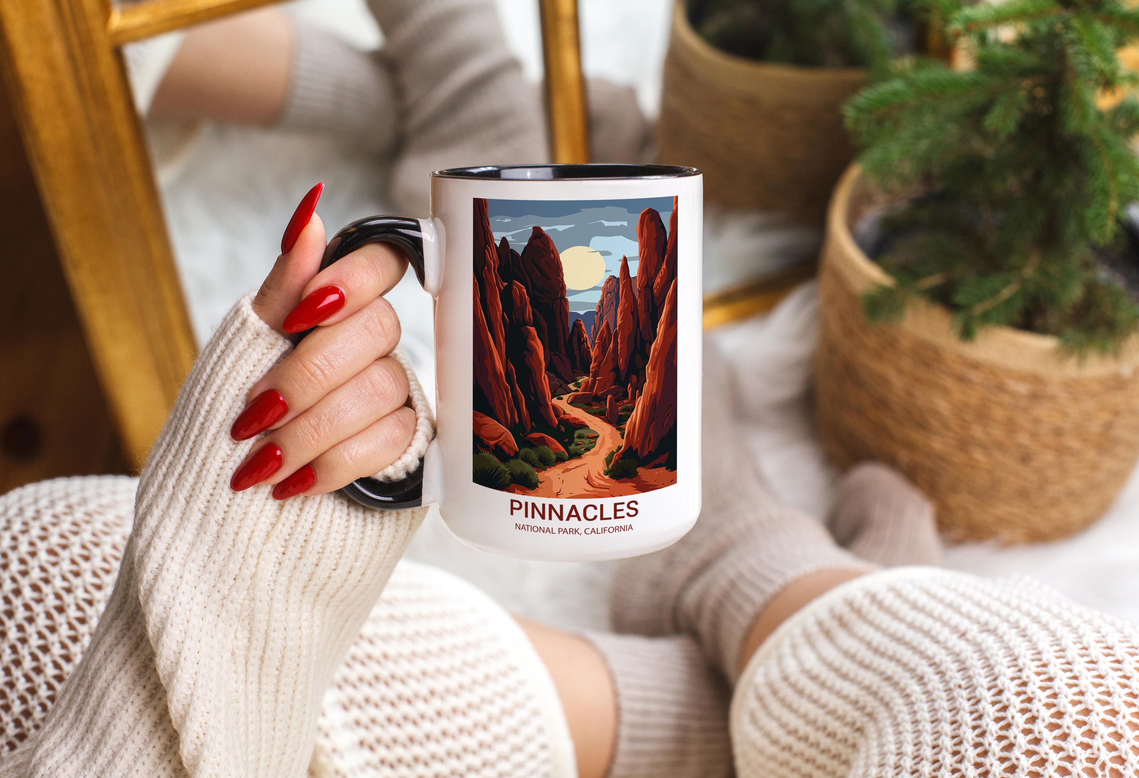 Pinnacles - California - US National Park Tourism Mug