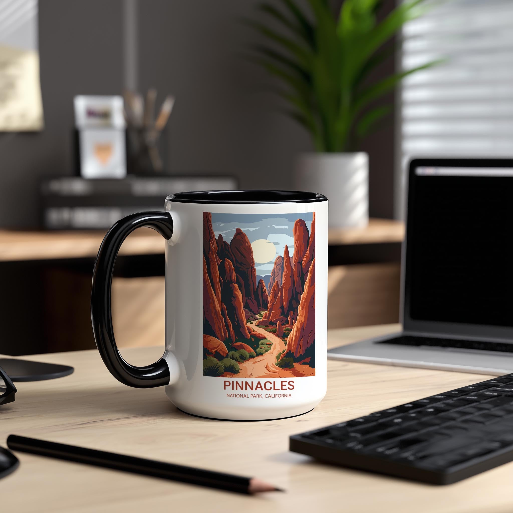Pinnacles - California - US National Park Tourism Mug