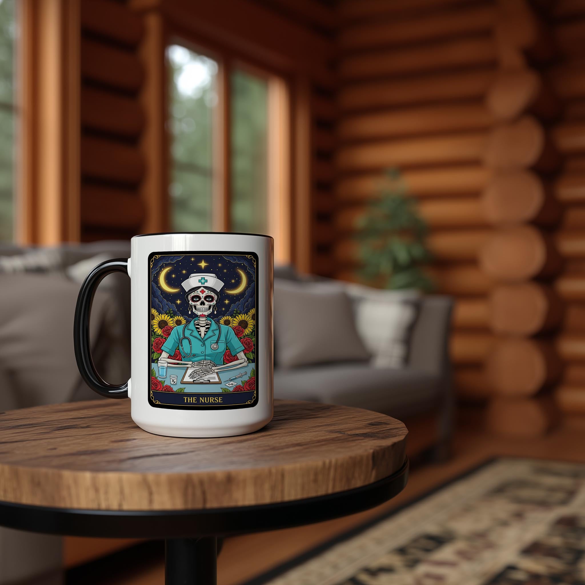 The Nurse - Tarot Card - Halloween Mug