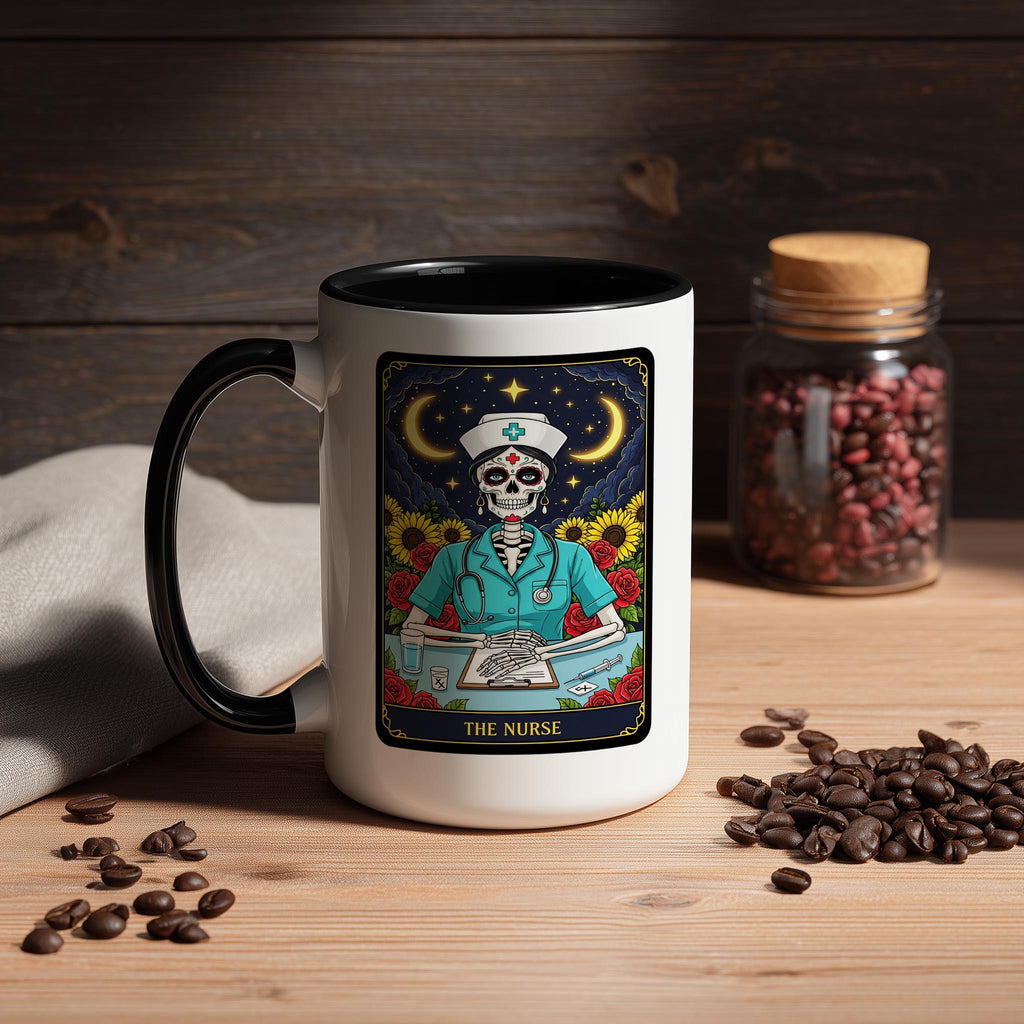 The Nurse - Tarot Card - Halloween Mug