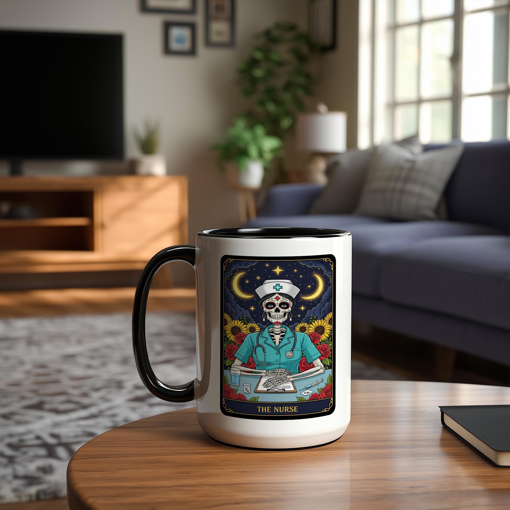 The Nurse - Tarot Card - Halloween Mug