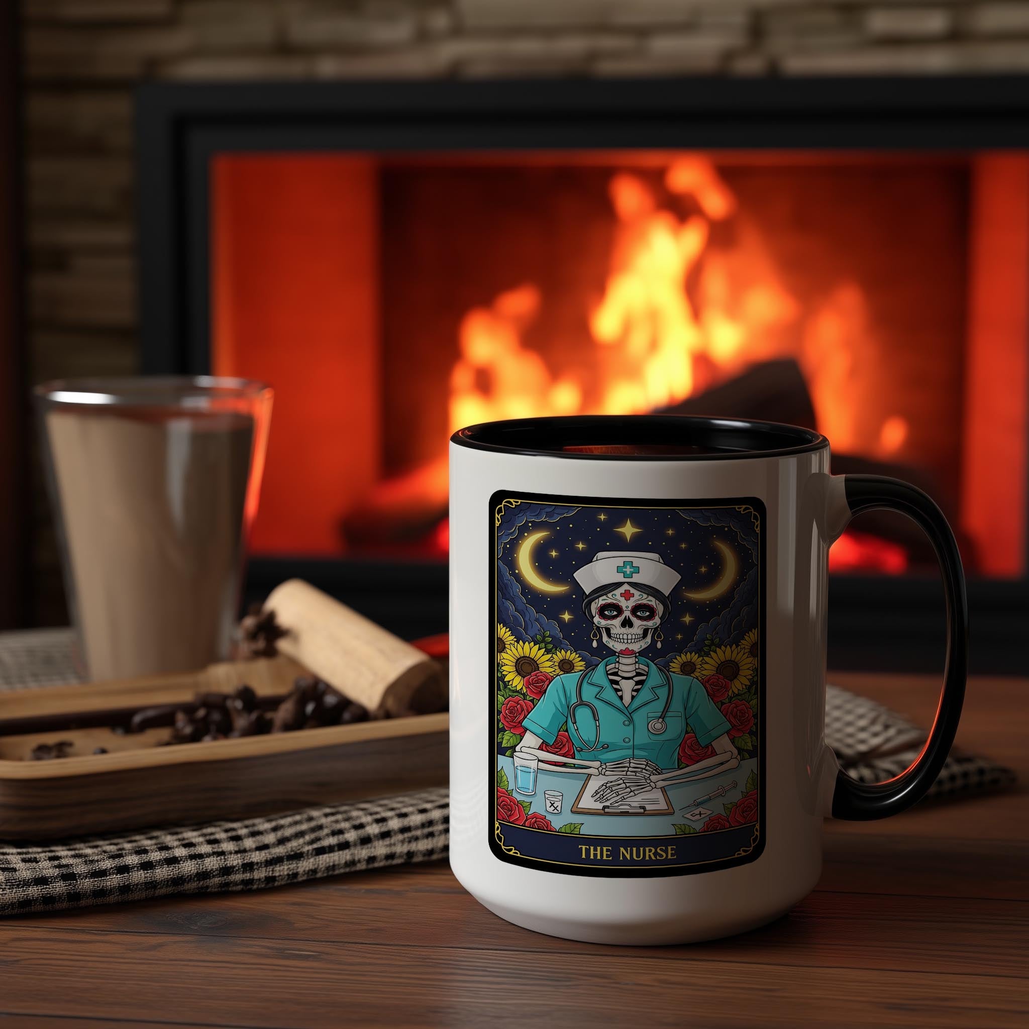 The Nurse - Tarot Card - Halloween Mug