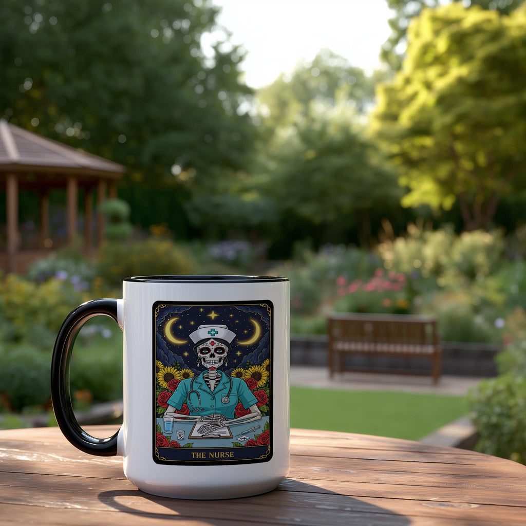 The Nurse - Tarot Card - Halloween Mug