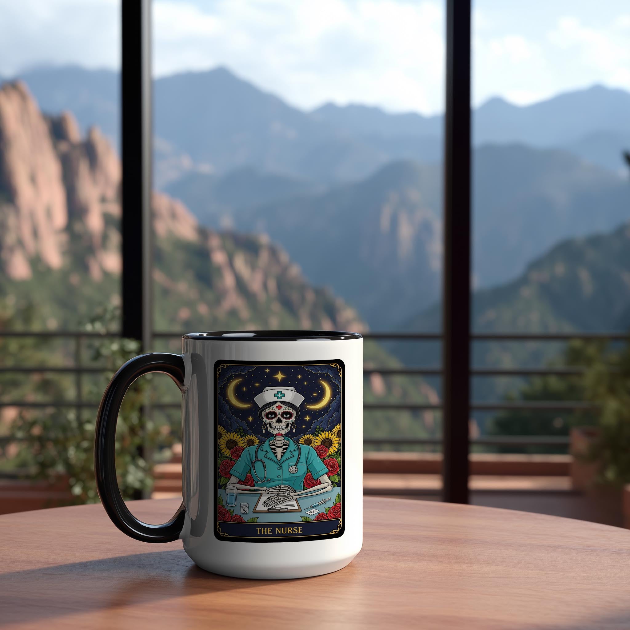 The Nurse - Tarot Card - Halloween Mug