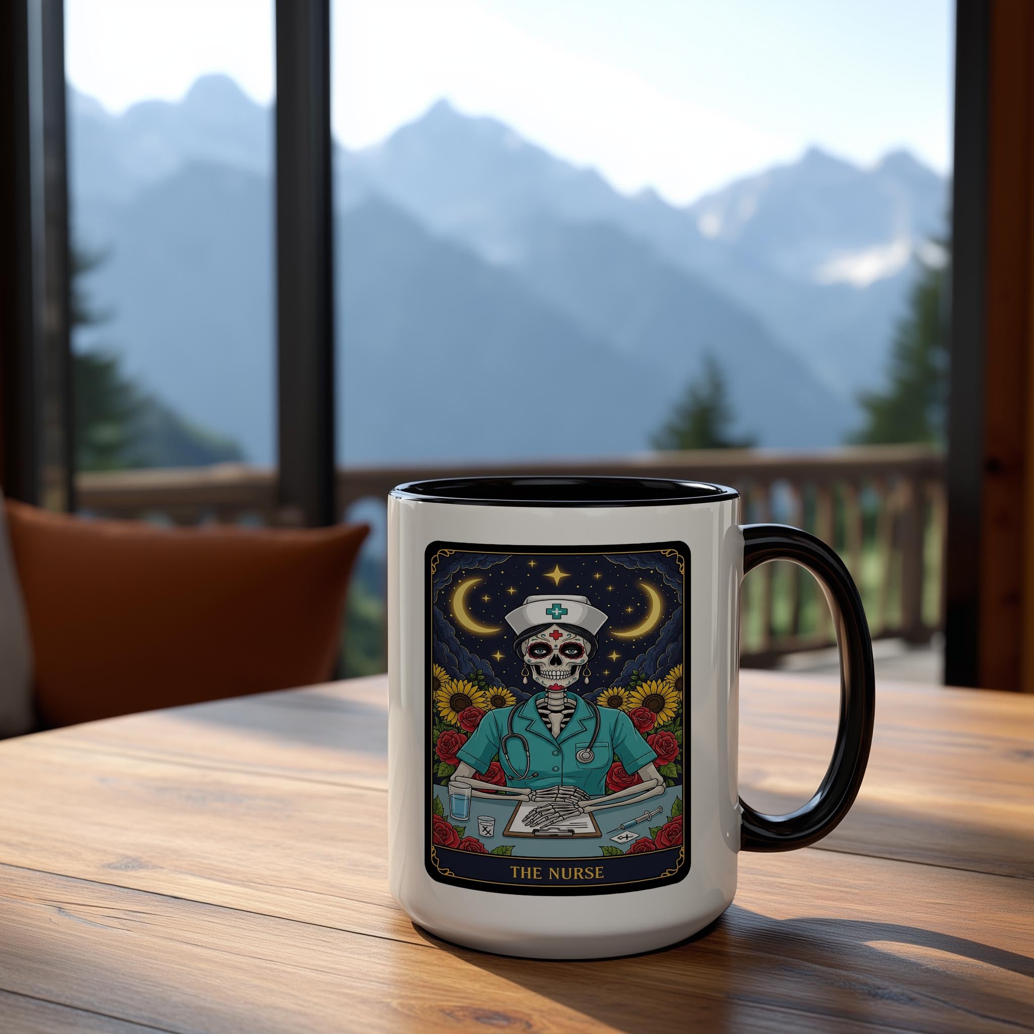 The Nurse - Tarot Card - Halloween Mug