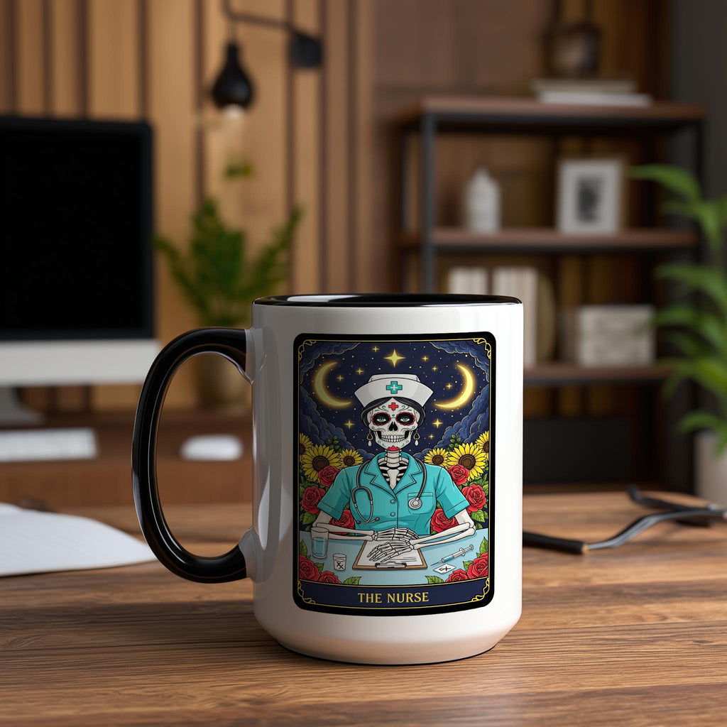 The Nurse - Tarot Card - Halloween Mug
