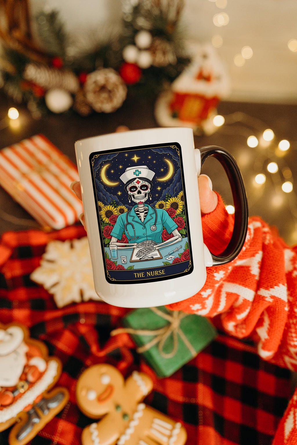 The Nurse - Tarot Card - Halloween Mug