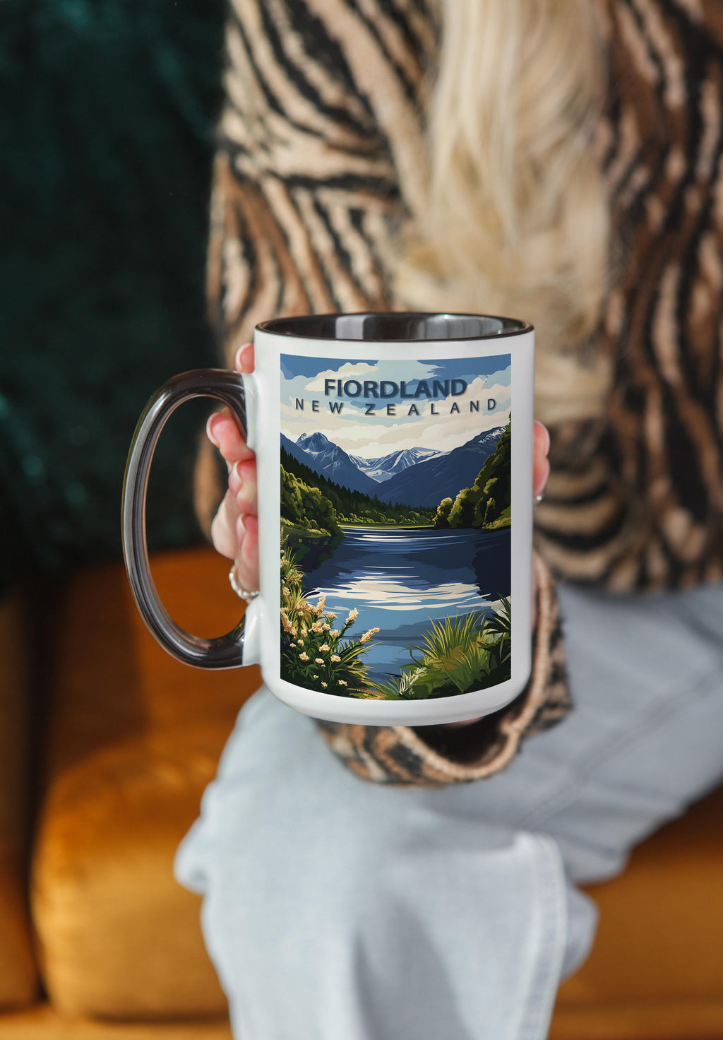 Fiordland - New Zealand - Global Treasures Mug