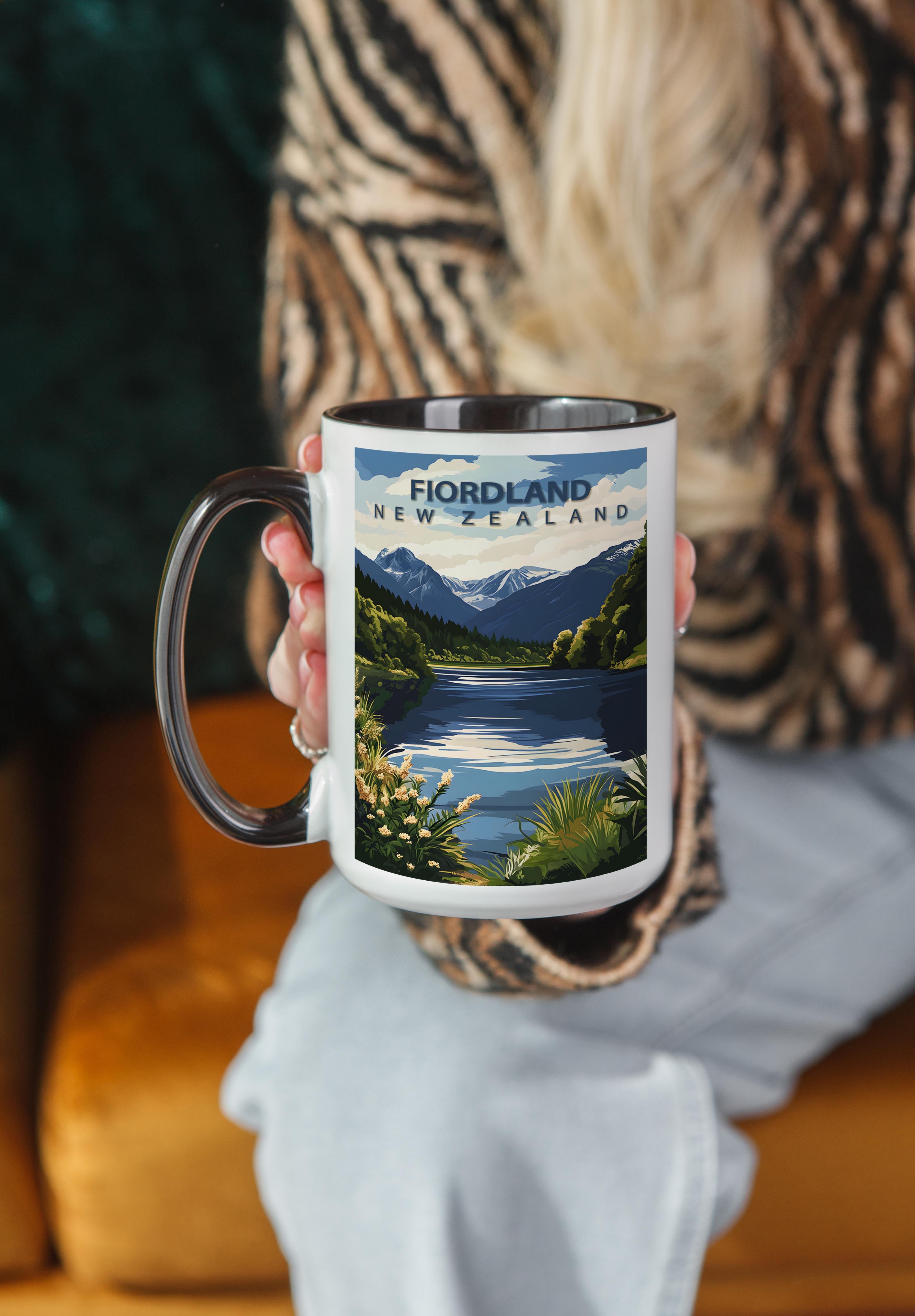 Fiordland - New Zealand - Global Treasures Mug