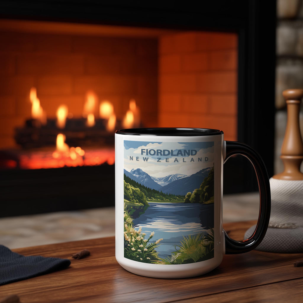 Fiordland - New Zealand - Global Treasures Mug