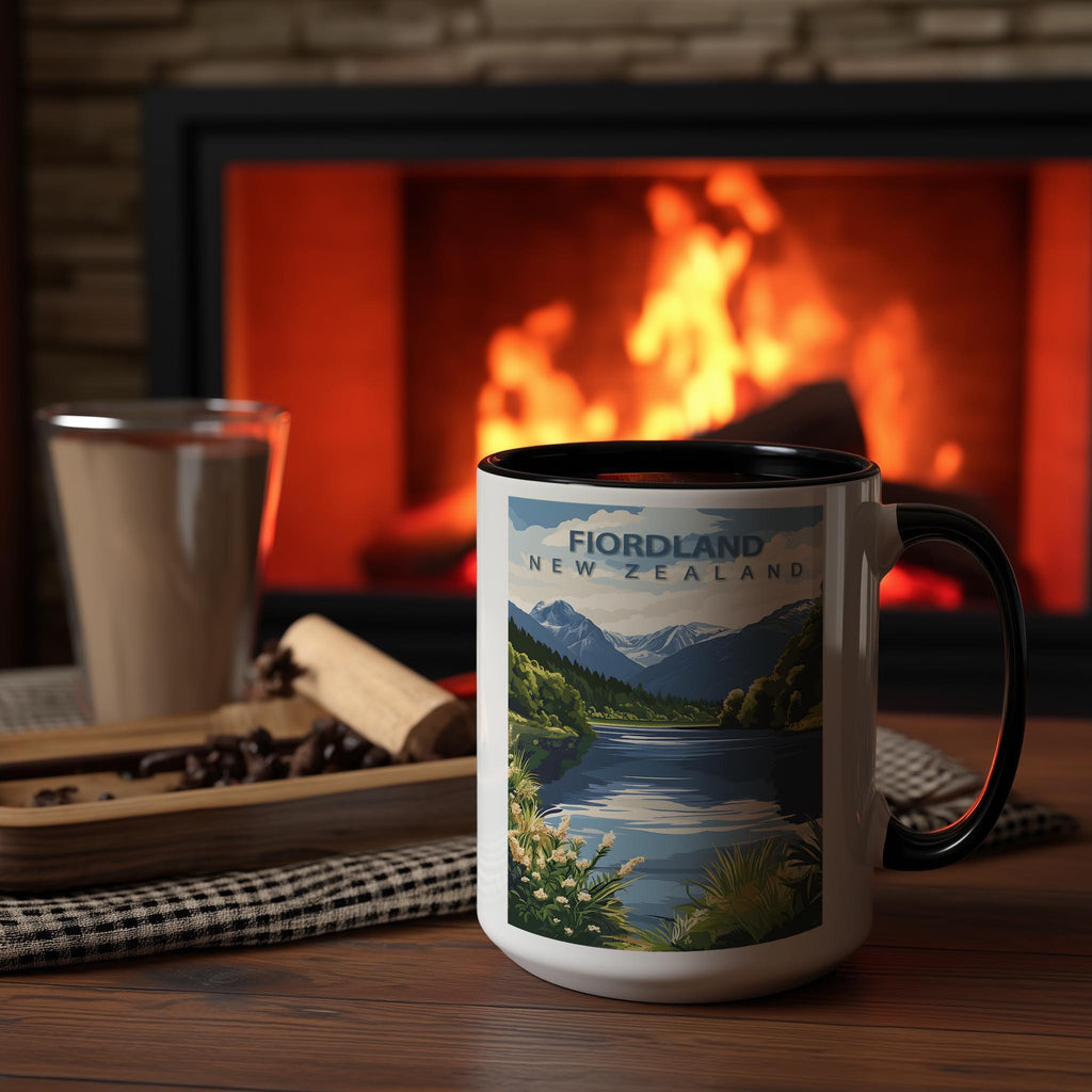 Fiordland - New Zealand - Global Treasures Mug