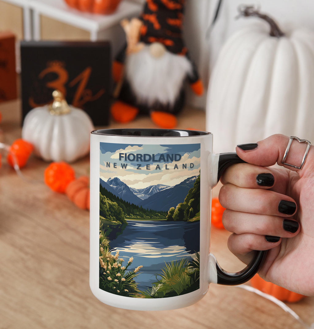 Fiordland - New Zealand - Global Treasures Mug