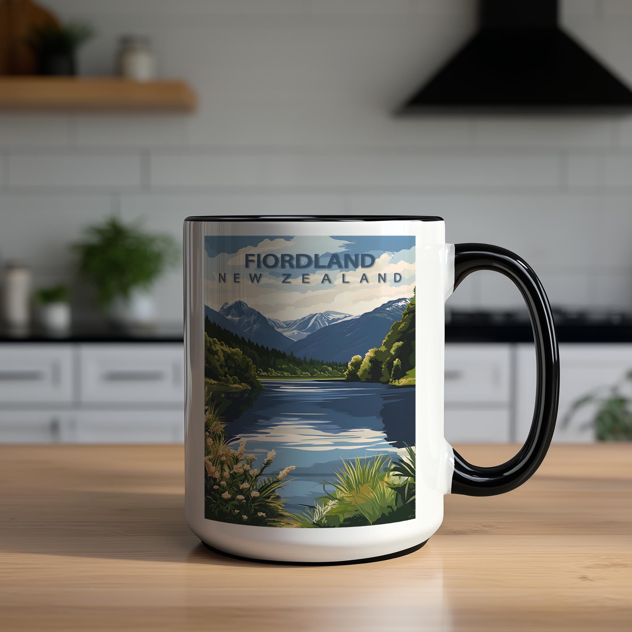 Fiordland - New Zealand - Global Treasures Mug