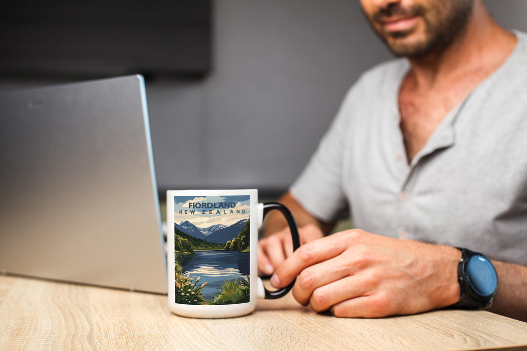 Fiordland - New Zealand - Global Treasures Mug