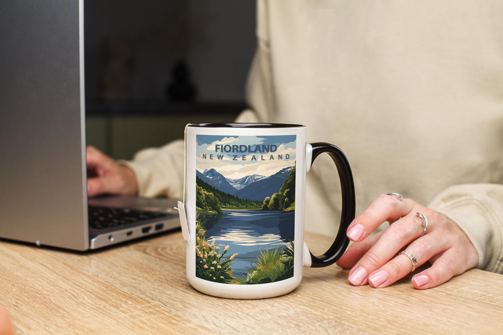 Fiordland - New Zealand - Global Treasures Mug