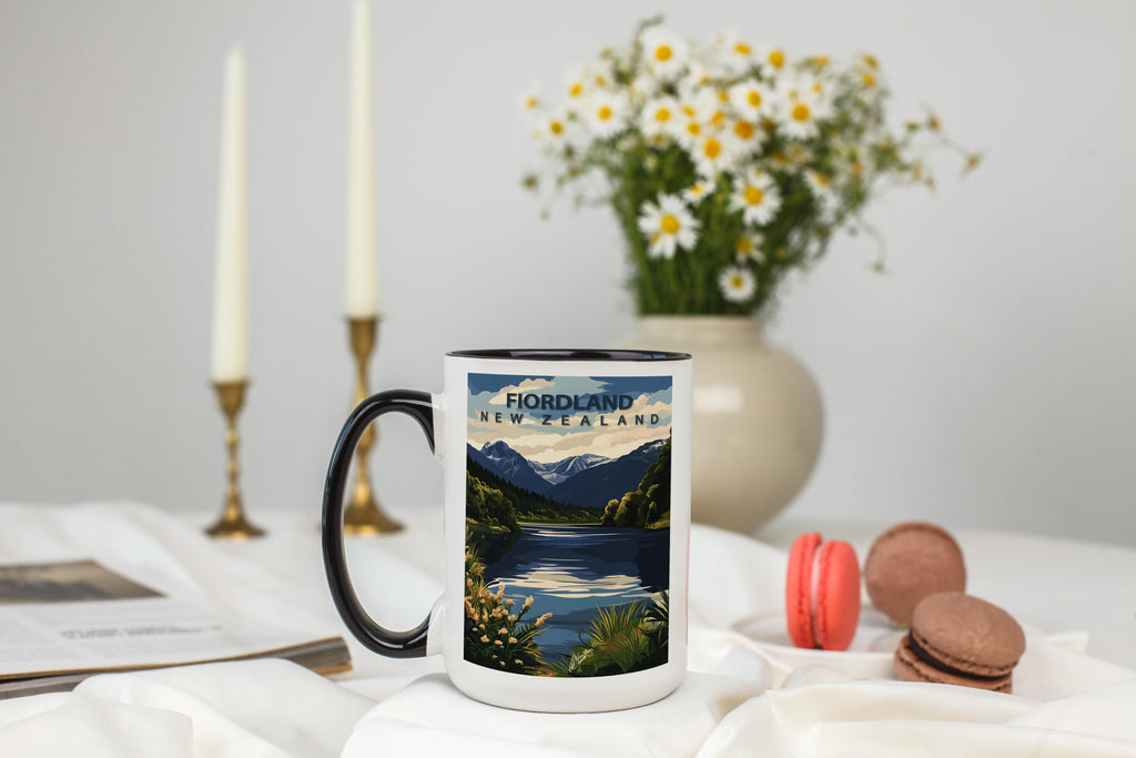 Fiordland - New Zealand - Global Treasures Mug