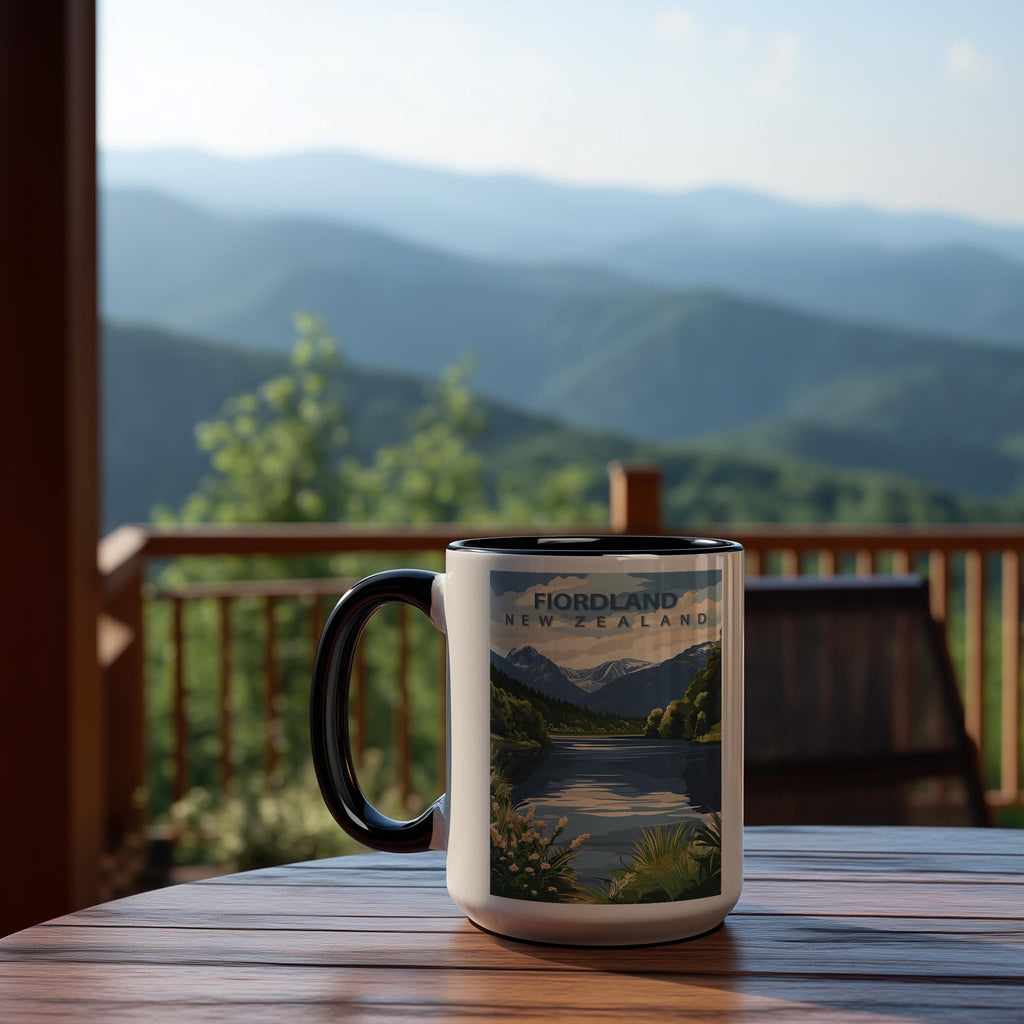 Fiordland - New Zealand - Global Treasures Mug