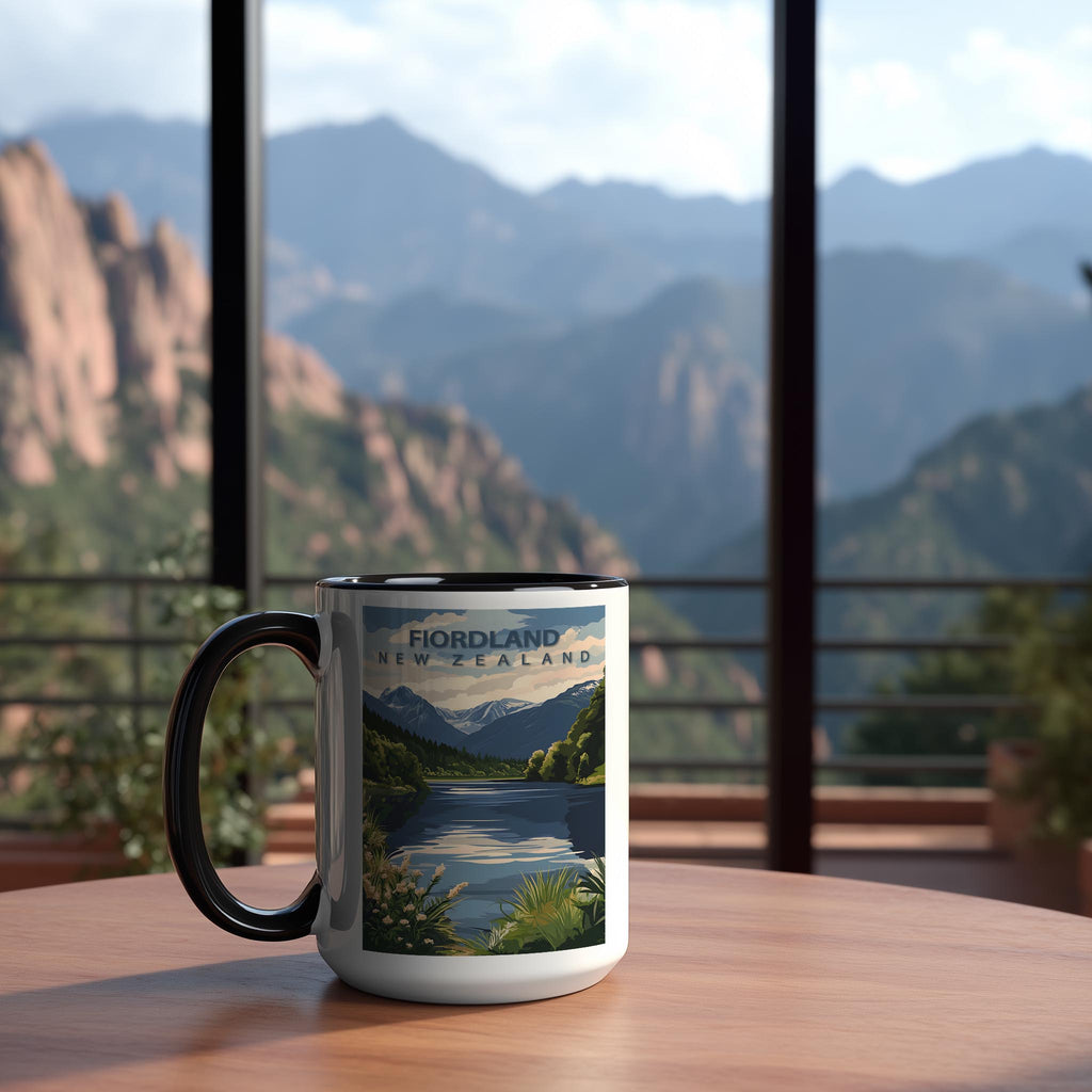Fiordland - New Zealand - Global Treasures Mug