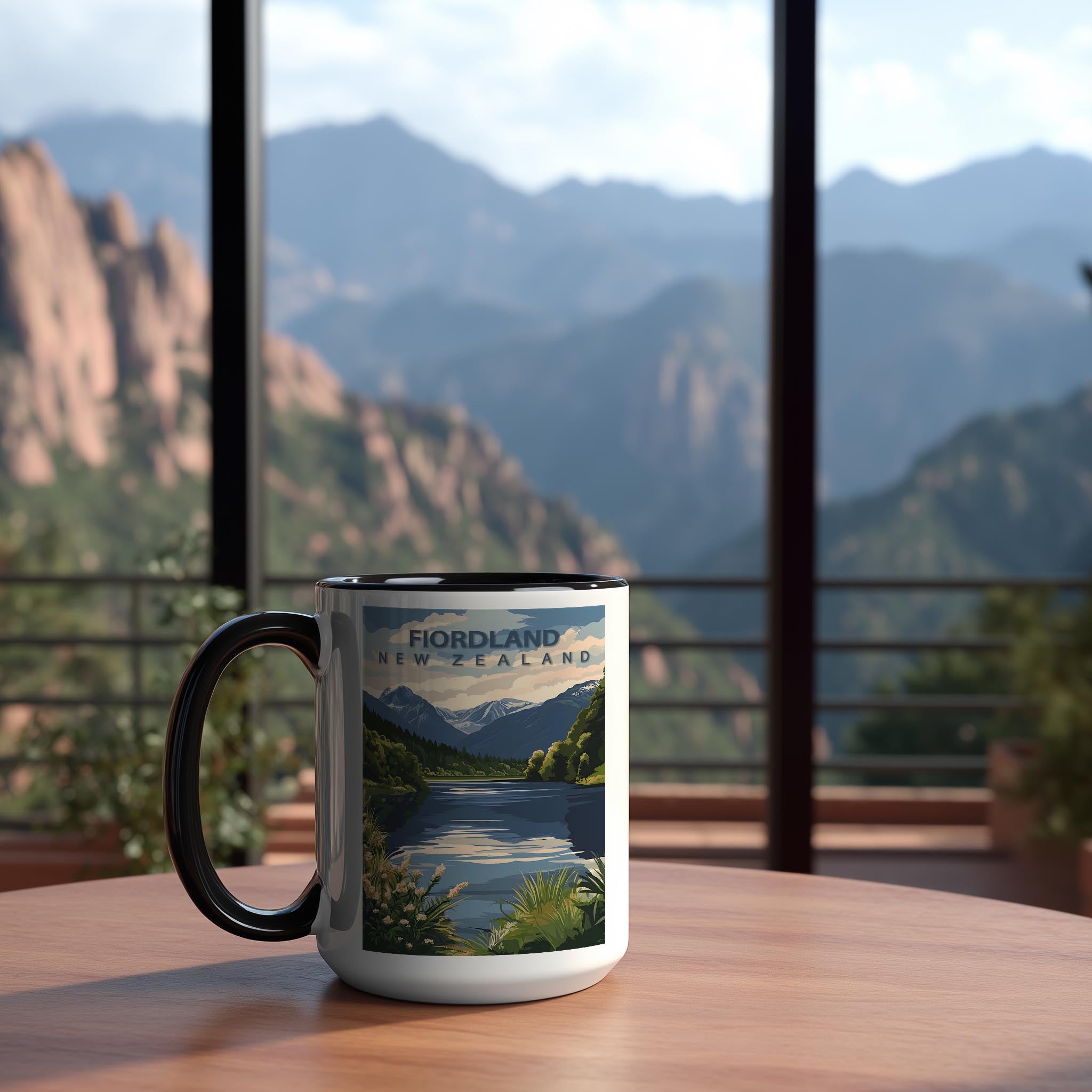 Fiordland - New Zealand - Global Treasures Mug