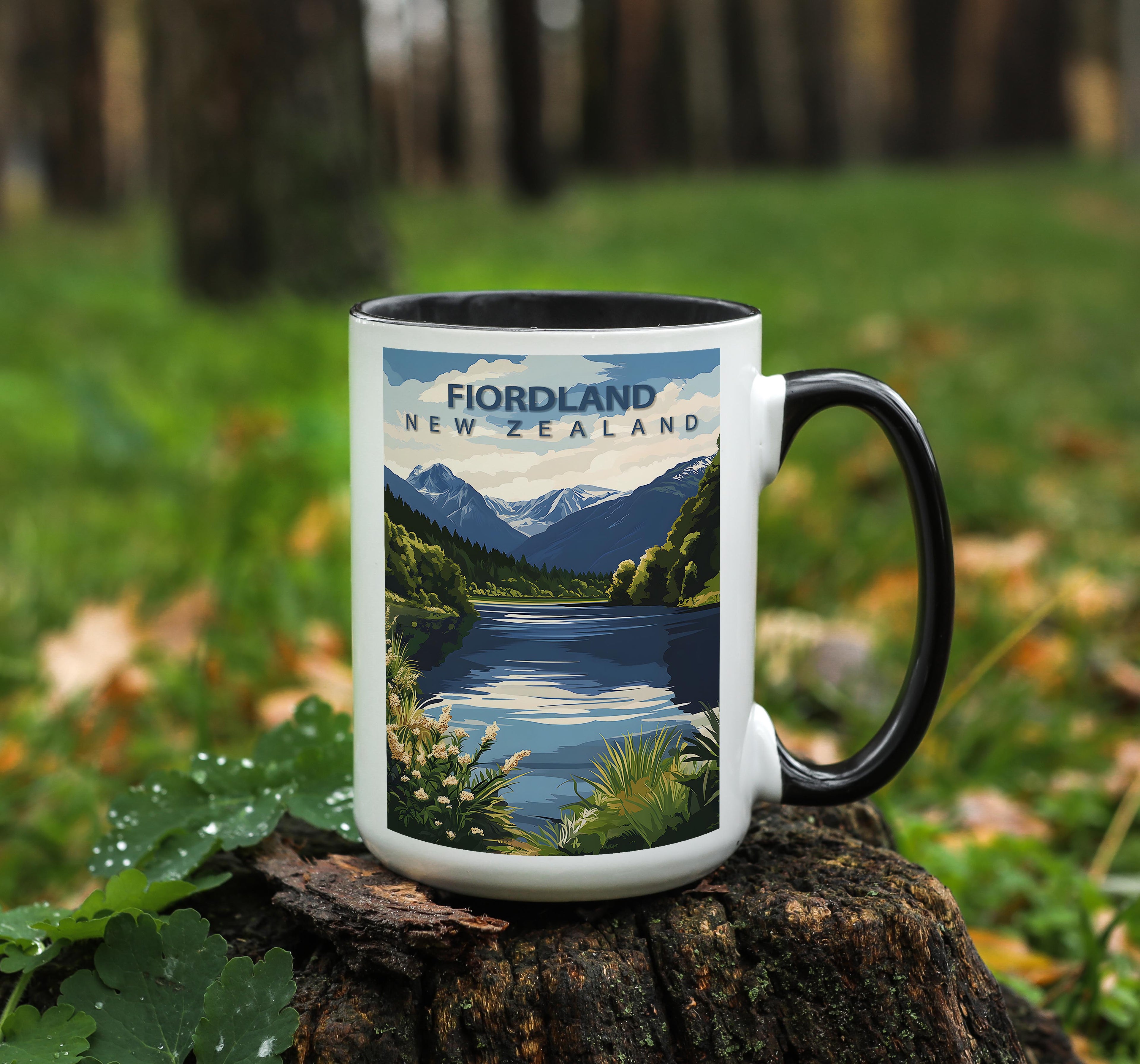 Fiordland - New Zealand - Global Treasures Mug