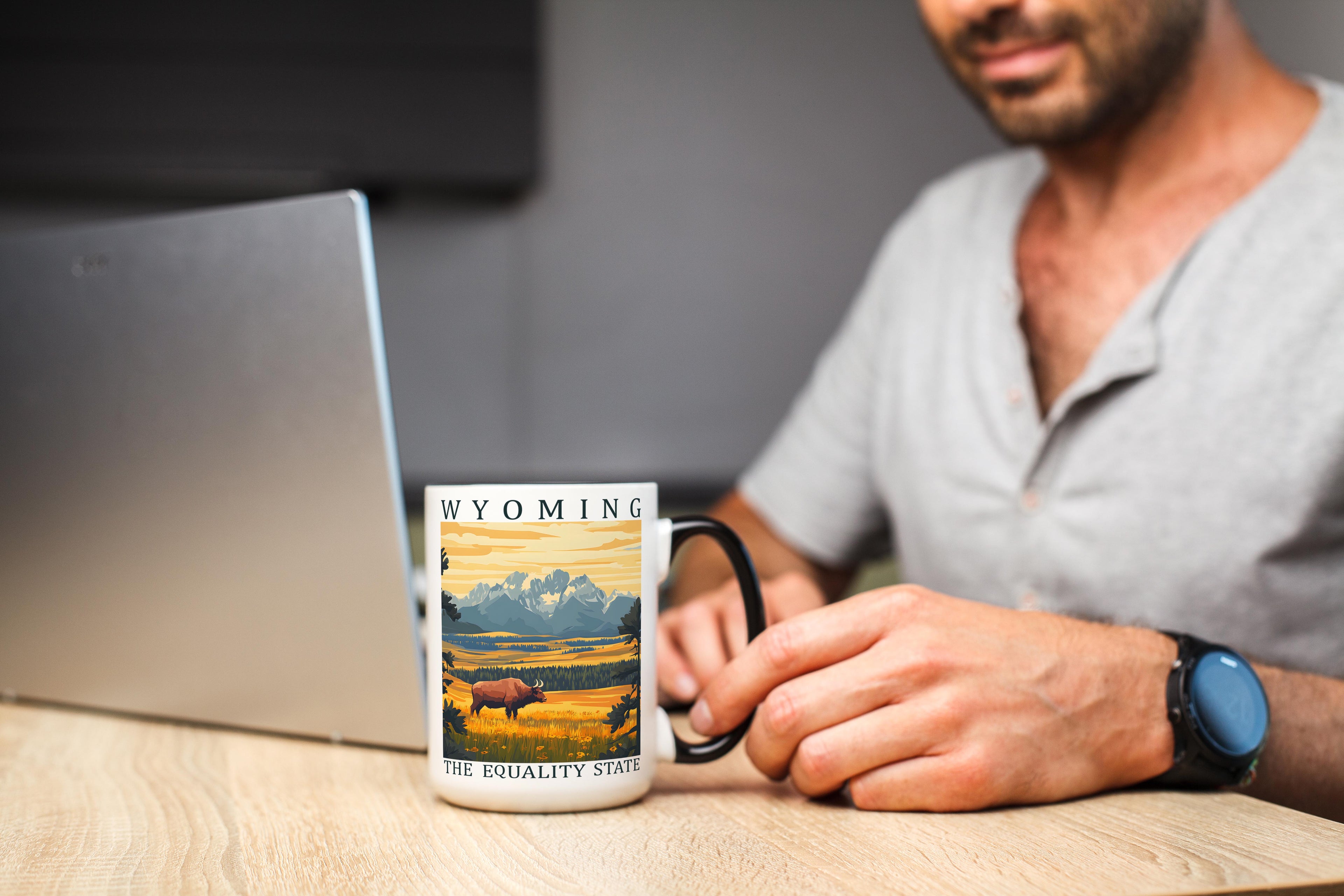 Wyoming - US State Pride Mug