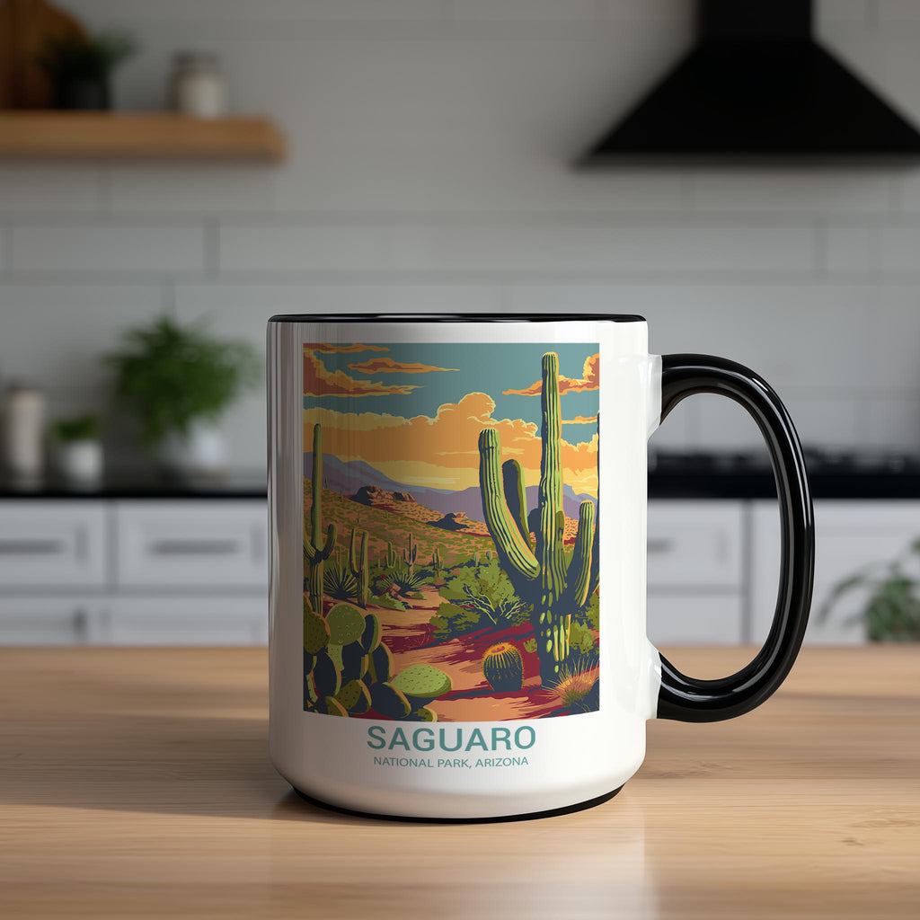 Saguaro - Arizona - US National Park Tourism Mug