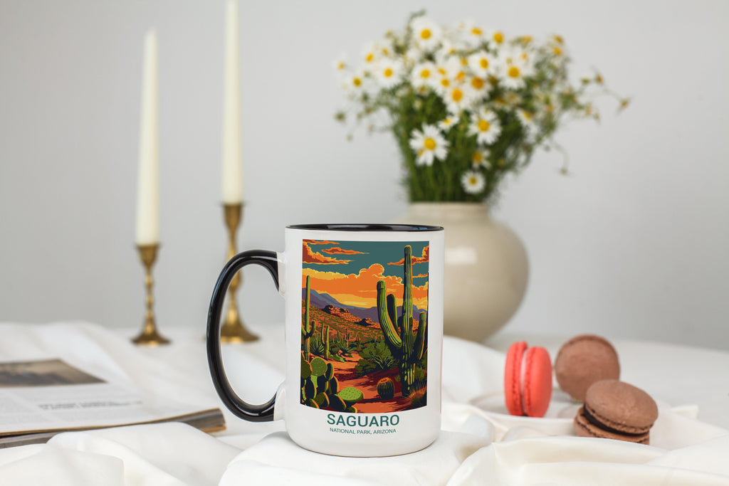 Saguaro - Arizona - US National Park Tourism Mug