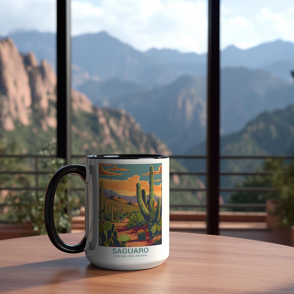 Saguaro - Arizona - US National Park Tourism Mug