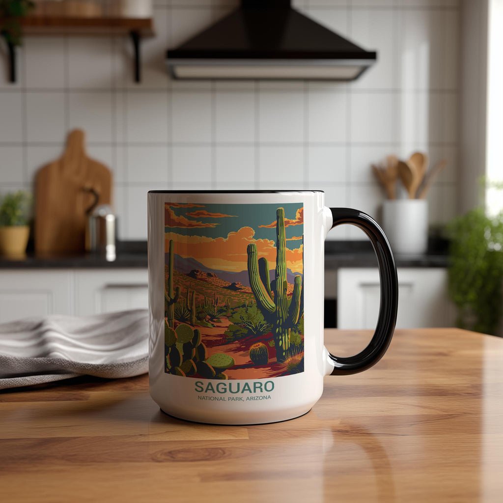 Saguaro - Arizona - US National Park Tourism Mug