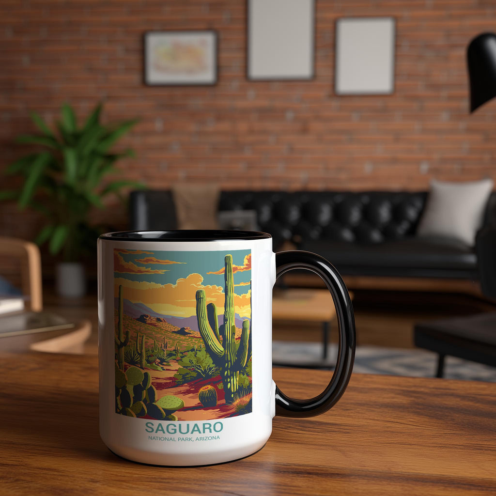 Saguaro - Arizona - US National Park Tourism Mug