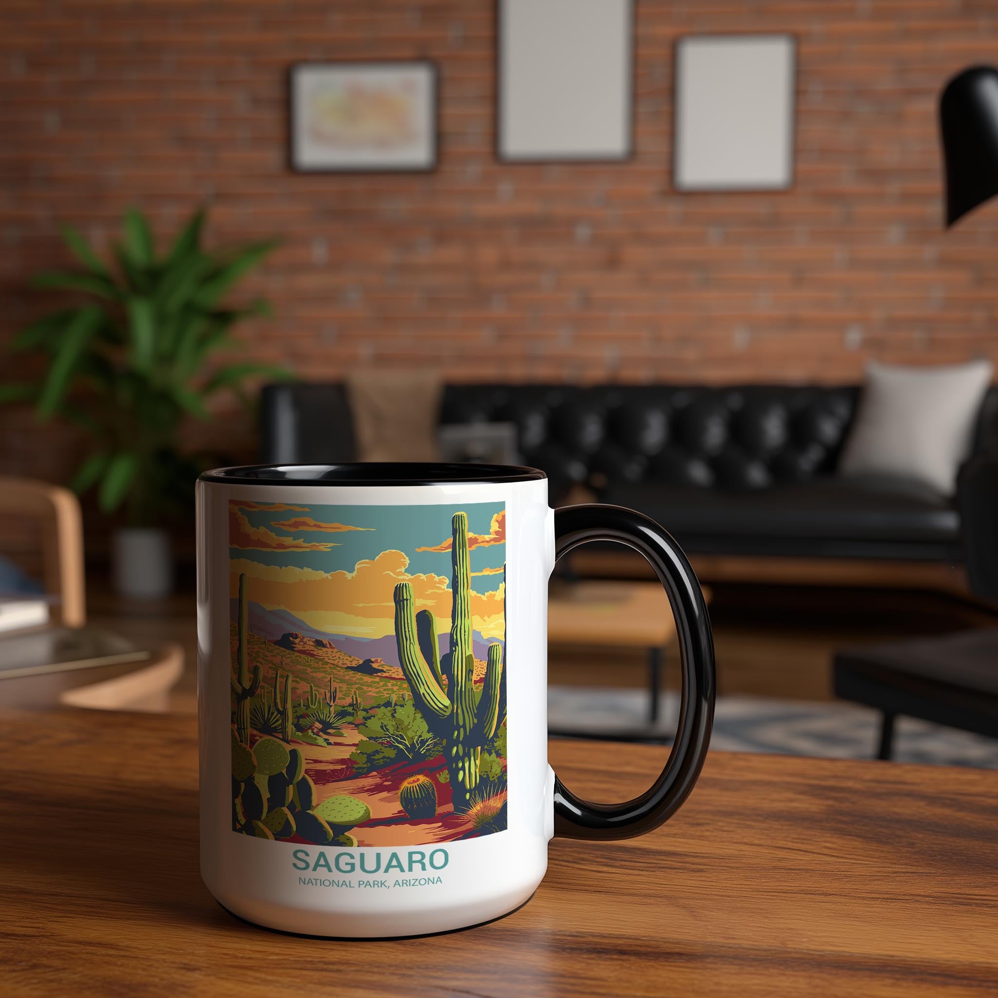 Saguaro - Arizona - US National Park Tourism Mug
