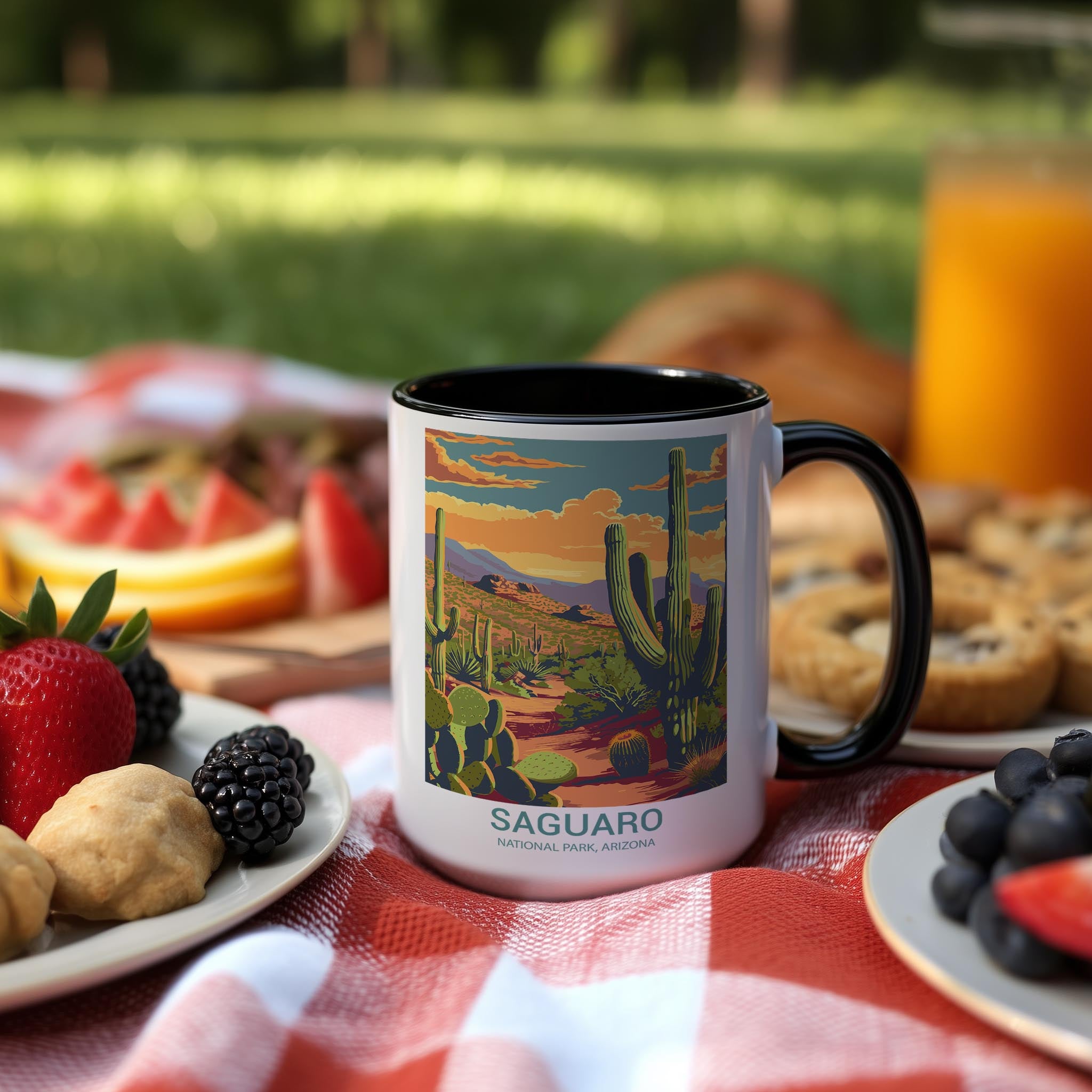 Saguaro - Arizona - US National Park Tourism Mug