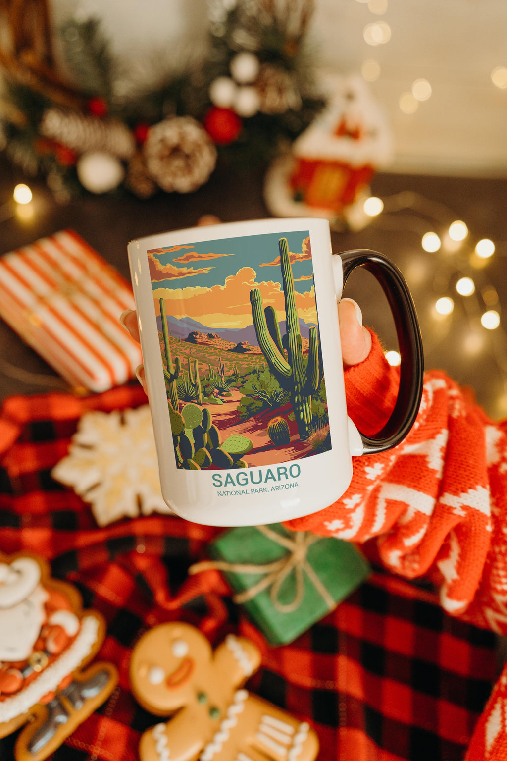 Saguaro - Arizona - US National Park Tourism Mug