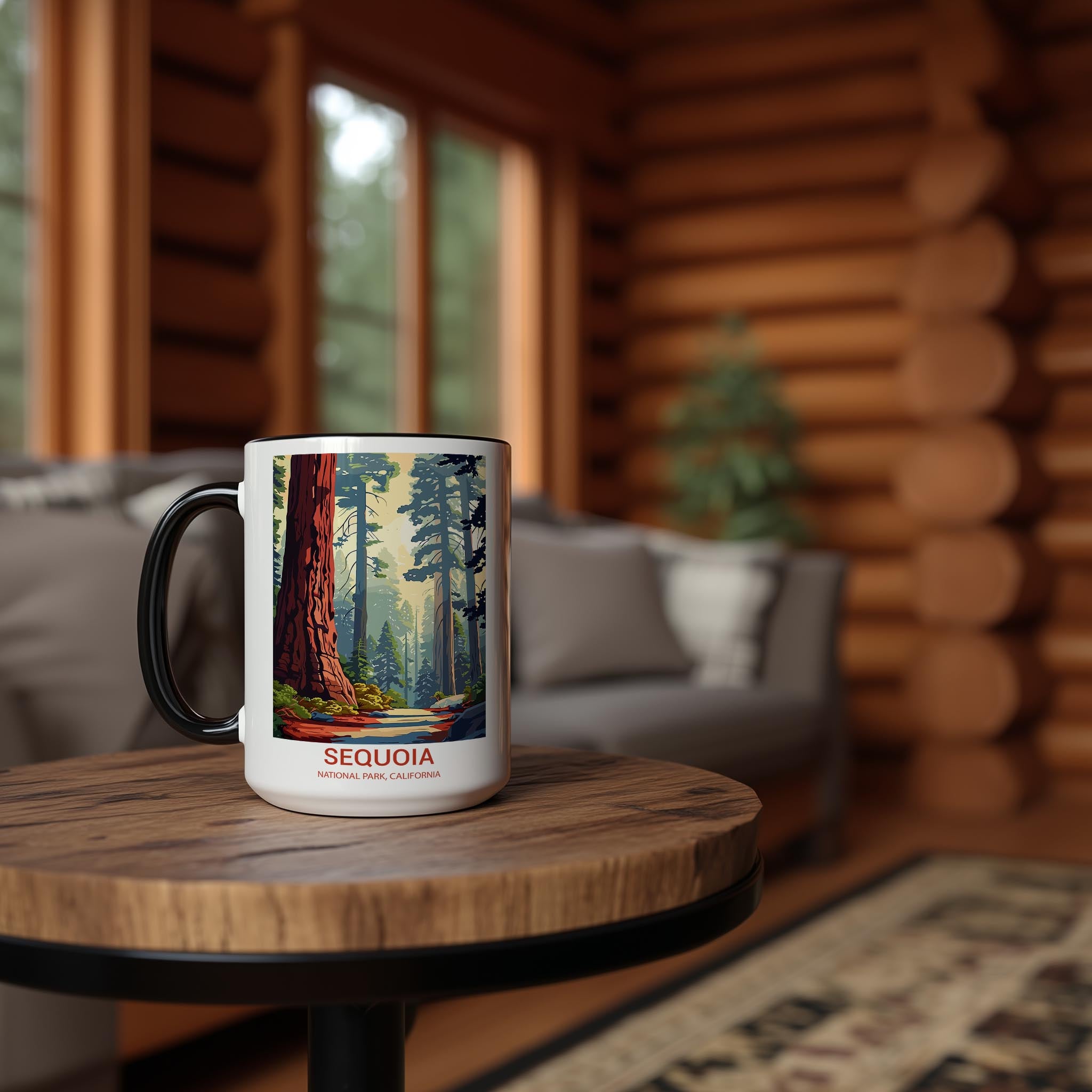 Sequoia - California - US National Park Tourism Mug