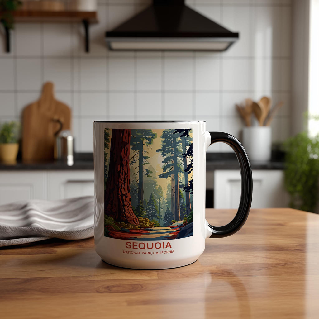 Sequoia - California - US National Park Tourism Mug