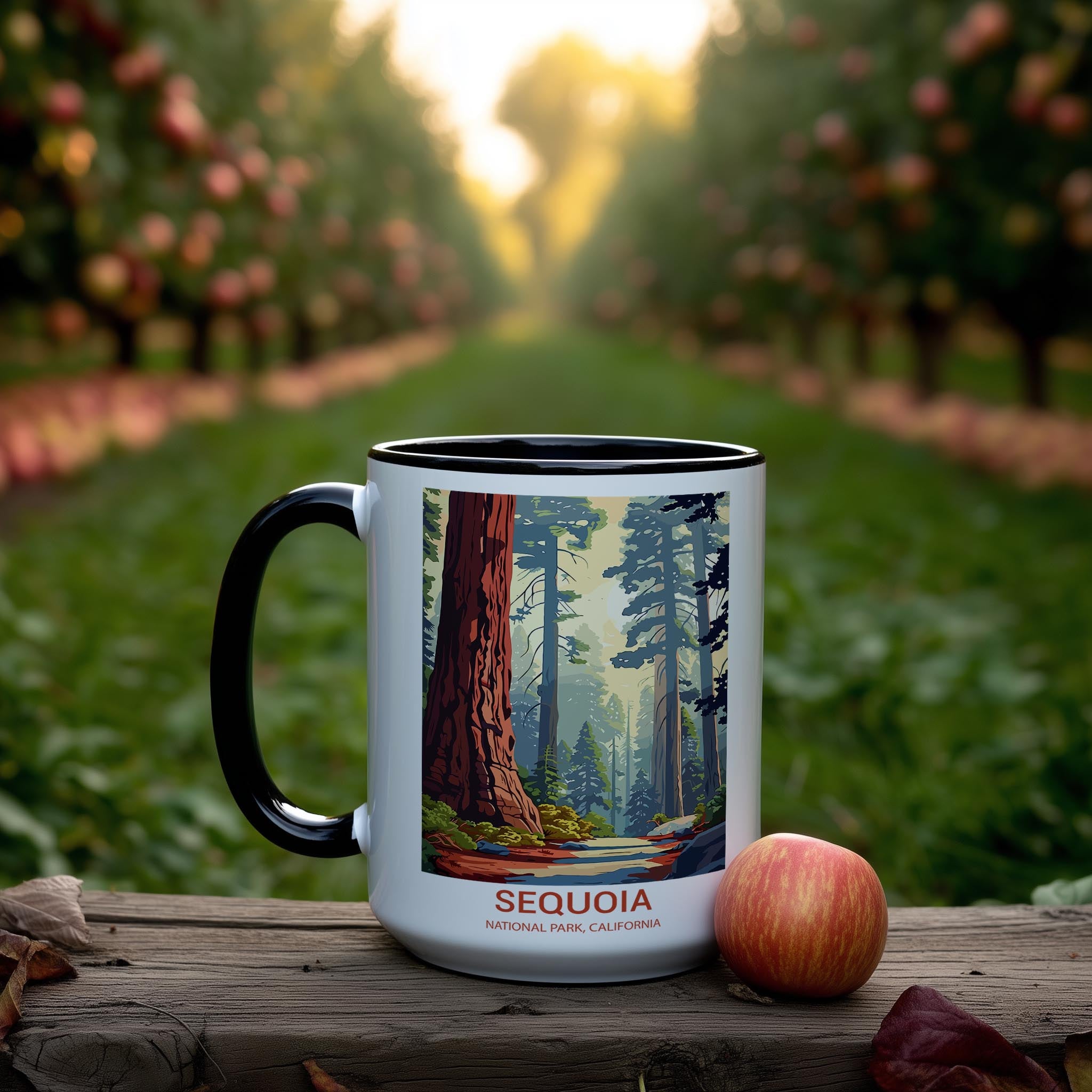 Sequoia - California - US National Park Tourism Mug