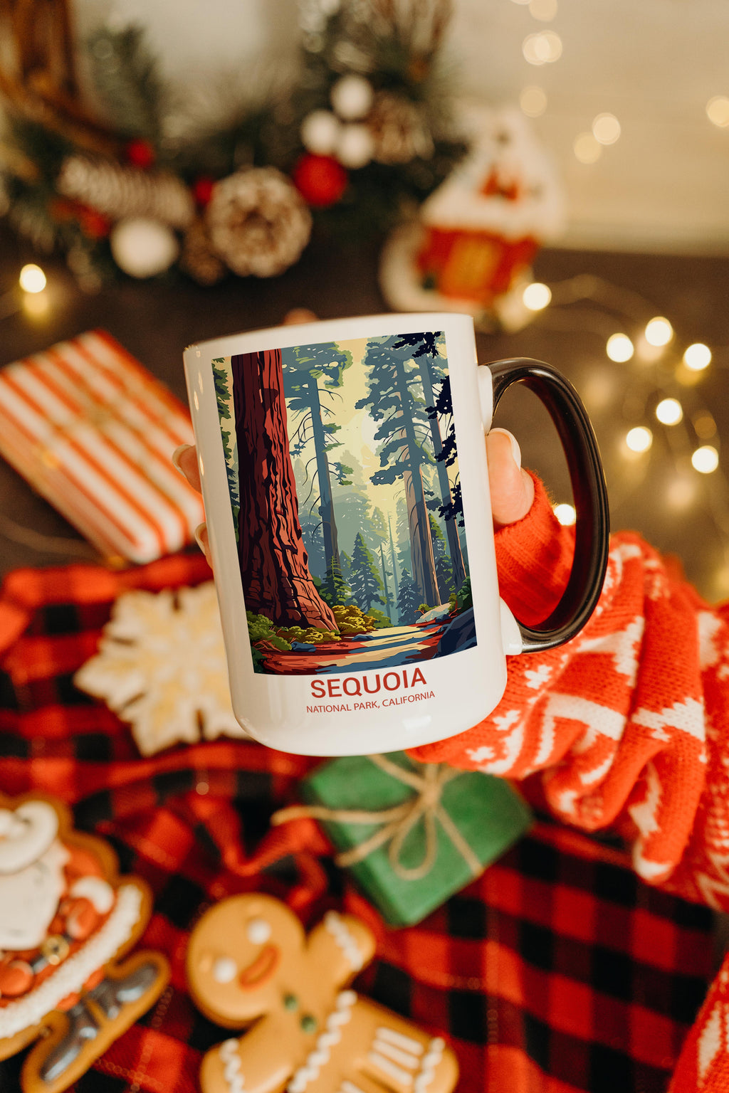 Sequoia - California - US National Park Tourism Mug