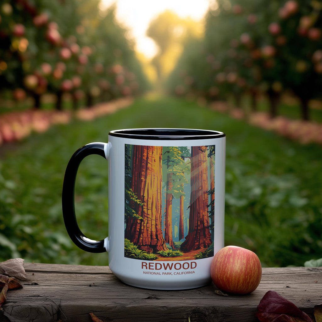 Redwood - California - US National Park Tourism Mug