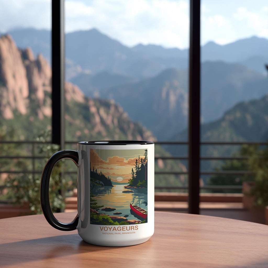 Voyageurs - Minnesota - US National Park Tourism Mug